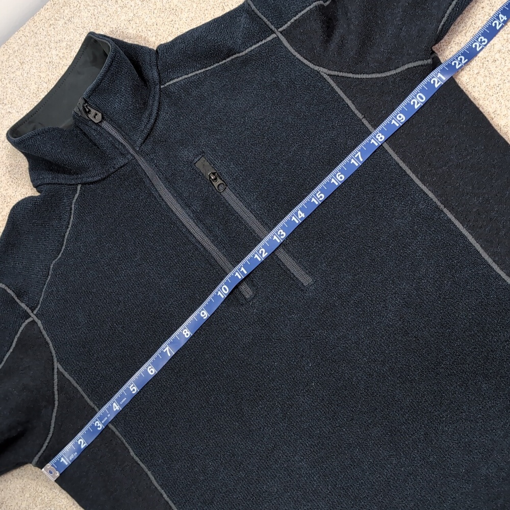 Kuhl Sweater Sweatshirt Pullover, 1/4 Zip, Men's Medium - Picture 7 of 14